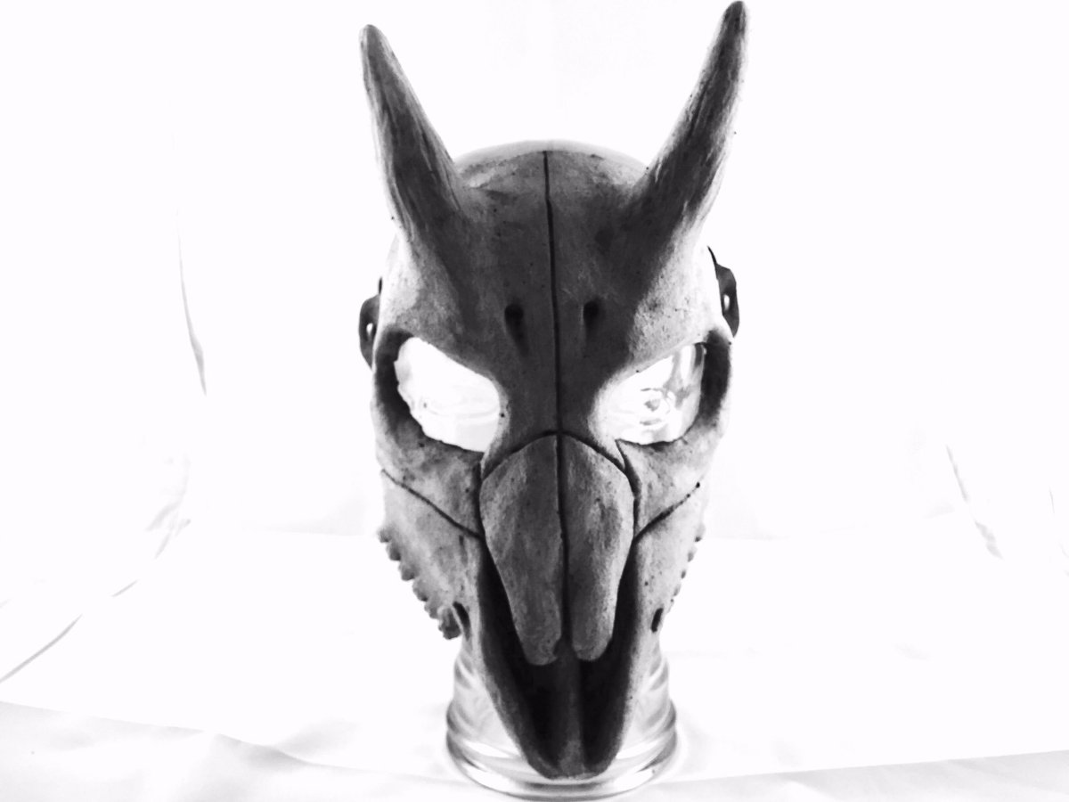 hellcrawler's tweet image. Here's a goat skull mask from the "Mark This" music video I shot for Bibeau (Tyler,TX rock band). Watch video here youtu.be/uZ1-TXekozU