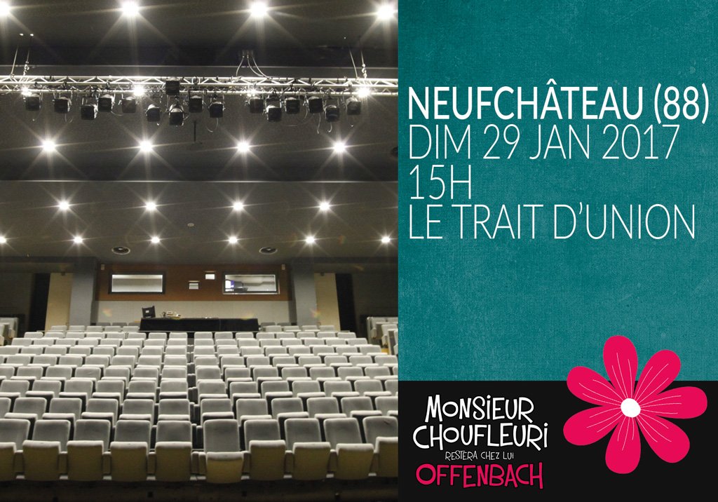 MChoufleuri's tweet photo. Ce dimanche 29 janvier, direction les Vosges pour #MonsieurChoufleuri ! 15h au Trait d'Union. @CNeufchateau https://t.co/tOrEqRnq1h