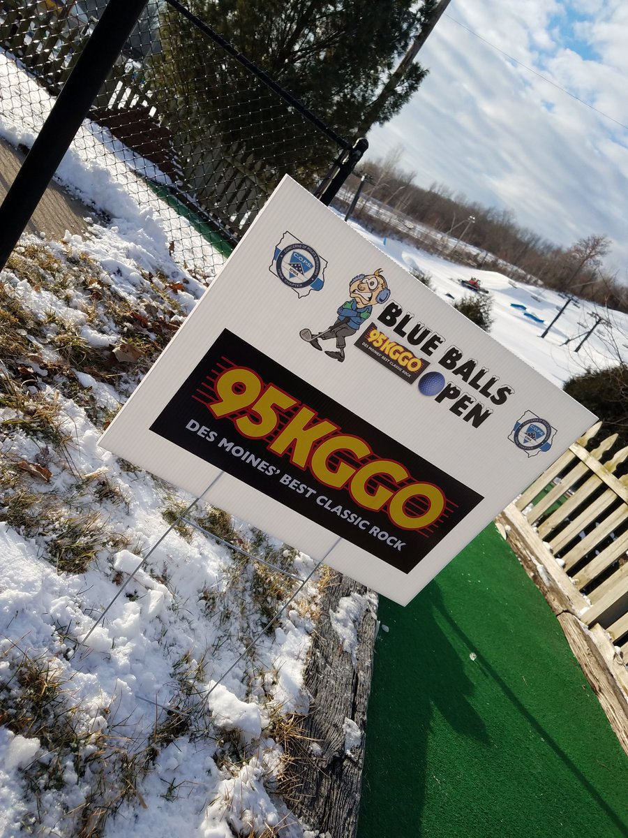 CumulusDSM's tweet photo. @The95KGGO #BlueBallsOpen Is on! https://t.co/pCf4h3F7Rs