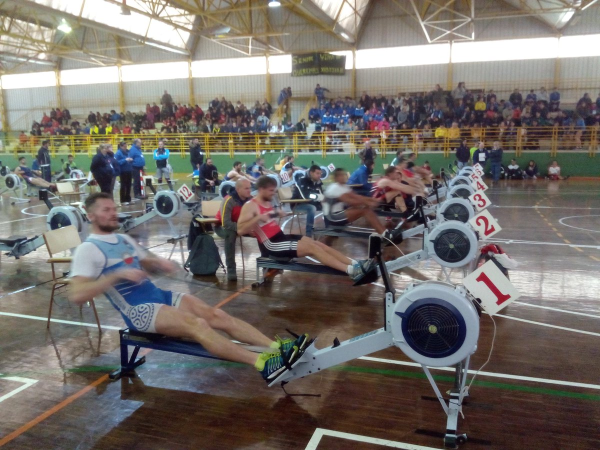 Finales absoluto masculino del Campeonato de España de ergometro