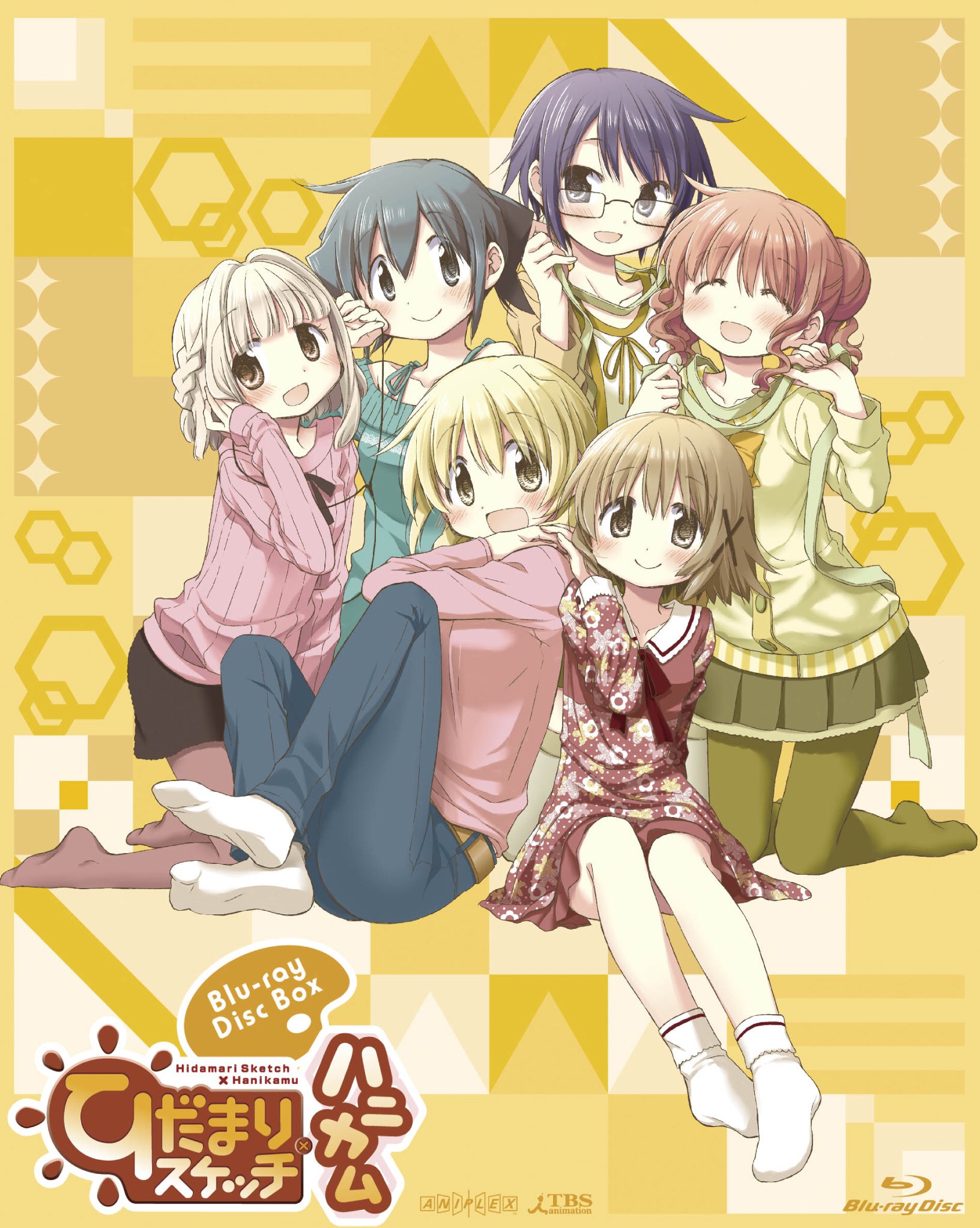 ひだまりスケッチ Tシャツ XLサイズ 漫画 アニメ 映画 ゲーム 蒼樹うめ うめ先生Tシャツ [ひだまりスケッチ×ハニカム] | 二次元