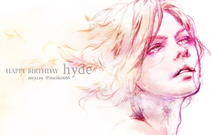 hydeさん お誕生日おめでとうございます 