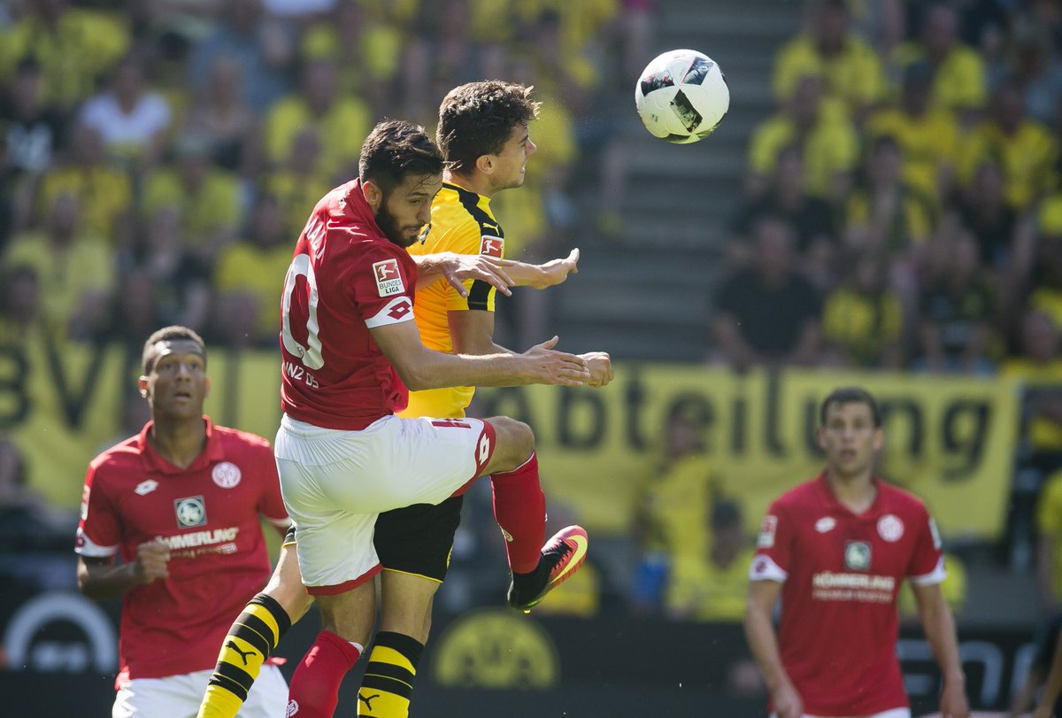 BVB's tweet photo. 🤓 Facts: Borussia and the winning run against @Mainz05en #m05bvb  https://t.co/4hn88FgIst https://t.co/5AxwpfvLJg
