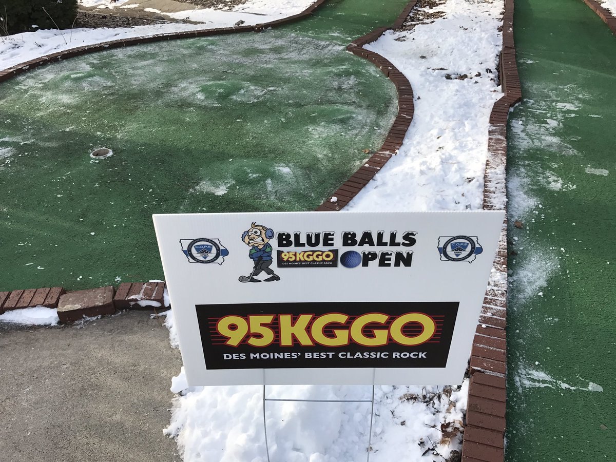 DrakeDPS's tweet photo. AD Niederhauser and I are at the @The95KGGO #BlueBallsOpen for the #IowaCOPS https://t.co/DiEDoCwvjc