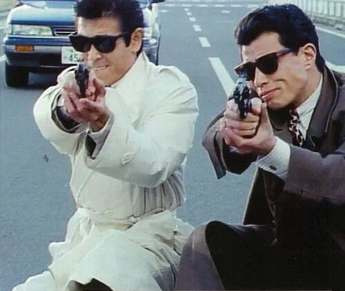 リク Twitterren 日本俳優銃の構え方選手権 あぶない刑事 王道を往く二人 T Co Bk3bbxb4wj Twitter