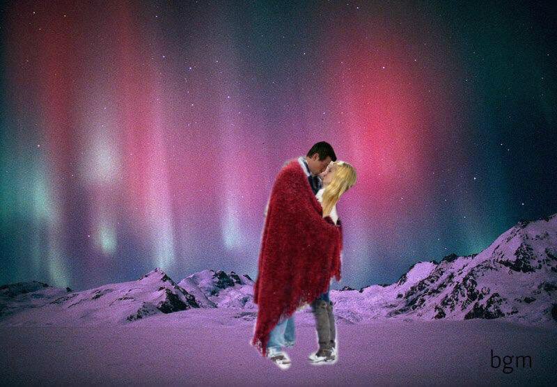 ArielBethPierce's tweet photo. Last night @finn_ezekiel and I got to experience the Northern lights or Aurora Borealis just saying a kiss in the moonlight doesn't compare https://t.co/TW1EAqRxc8