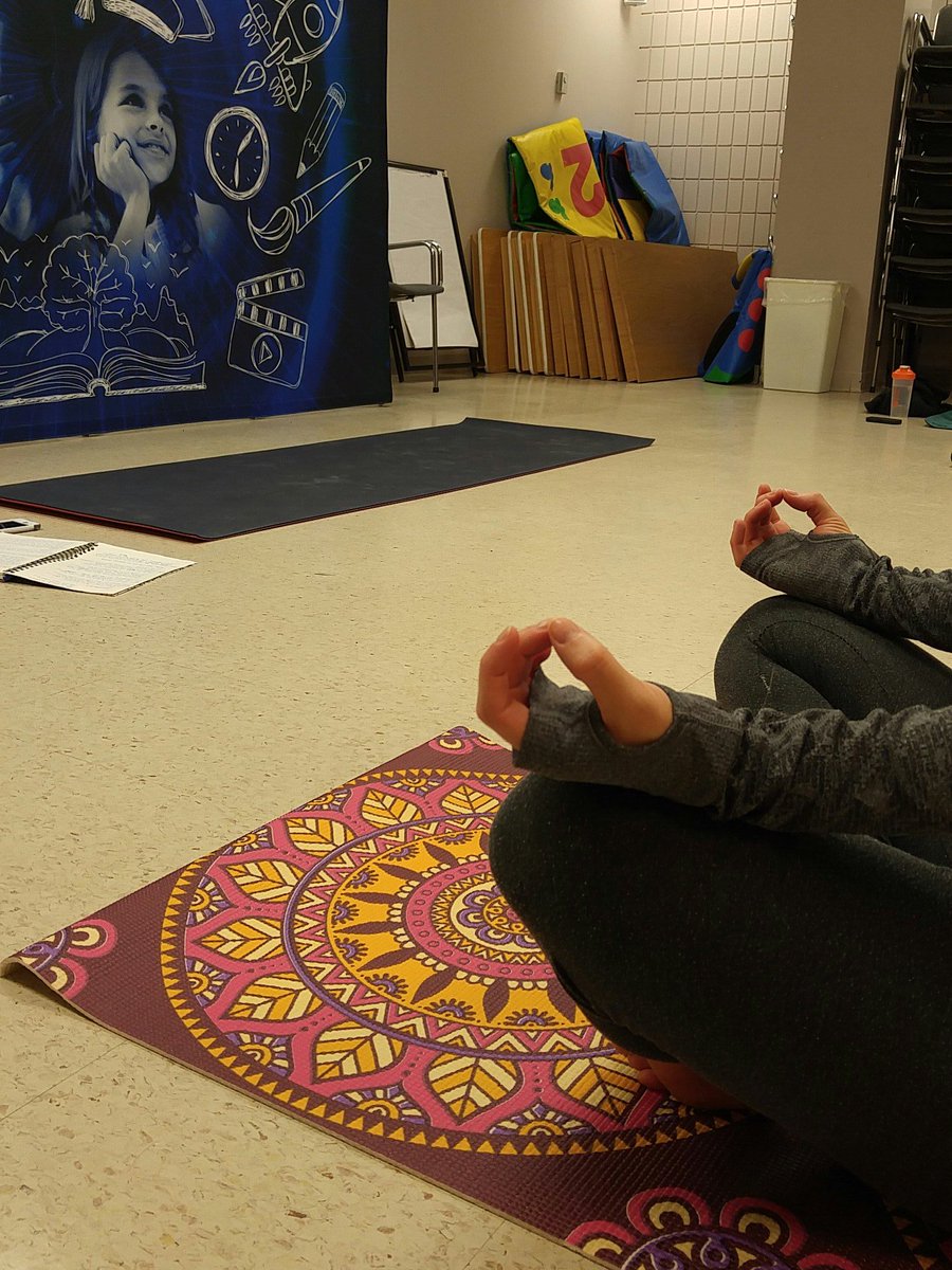 CMHAEducation's tweet photo. Getting set for the #FunctionFit Yoga for Mental Health at the @KawarthaLibrary in Lindsay! https://t.co/3Yjbcrm32y