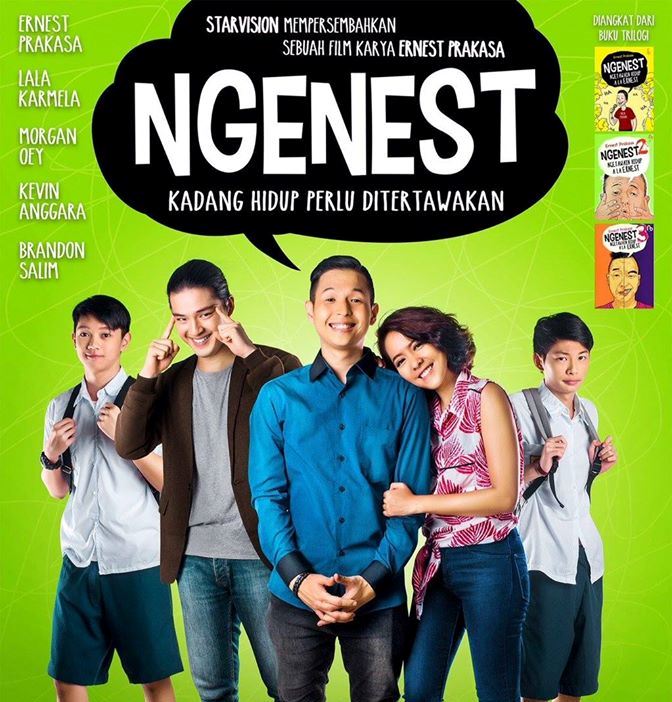 Hujan2an pas malmingan enak'a nonton film #Ngenest film fav gw bgt neh <a href="/ernestprakasa/">Pria Perkasa</a> <a href="/LALAkarmela/">LALA Karmela</a> <a href="/morganoey/">Morgan Oey</a> <a href="/brandonicholas/">degen</a> 😊😍😙😙