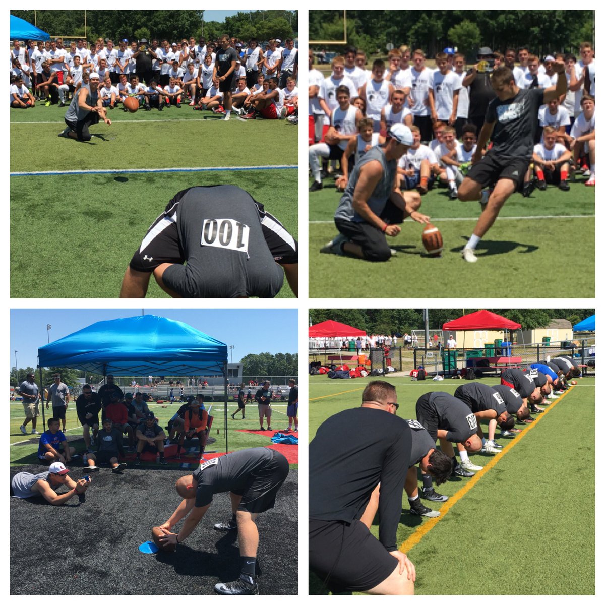 STScamps's tweet image. Save the Date: Shore&apos;s Best Specialist Camp Saturday June 24! #collegeexposure #greatinstruction 🏈🎓