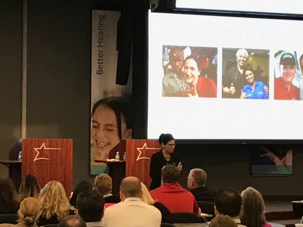 RlsSchoenborn's tweet photo. Hearing THE message from the Chief Heart Officer Become a Global Hear Corps Member #AAH Summit @AllAmericanHear https://t.co/cwthS4e0Pv