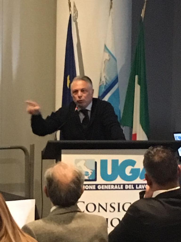 Oggi Consiglio Nazionale UGL importante intervendo del segretario del Piemonte