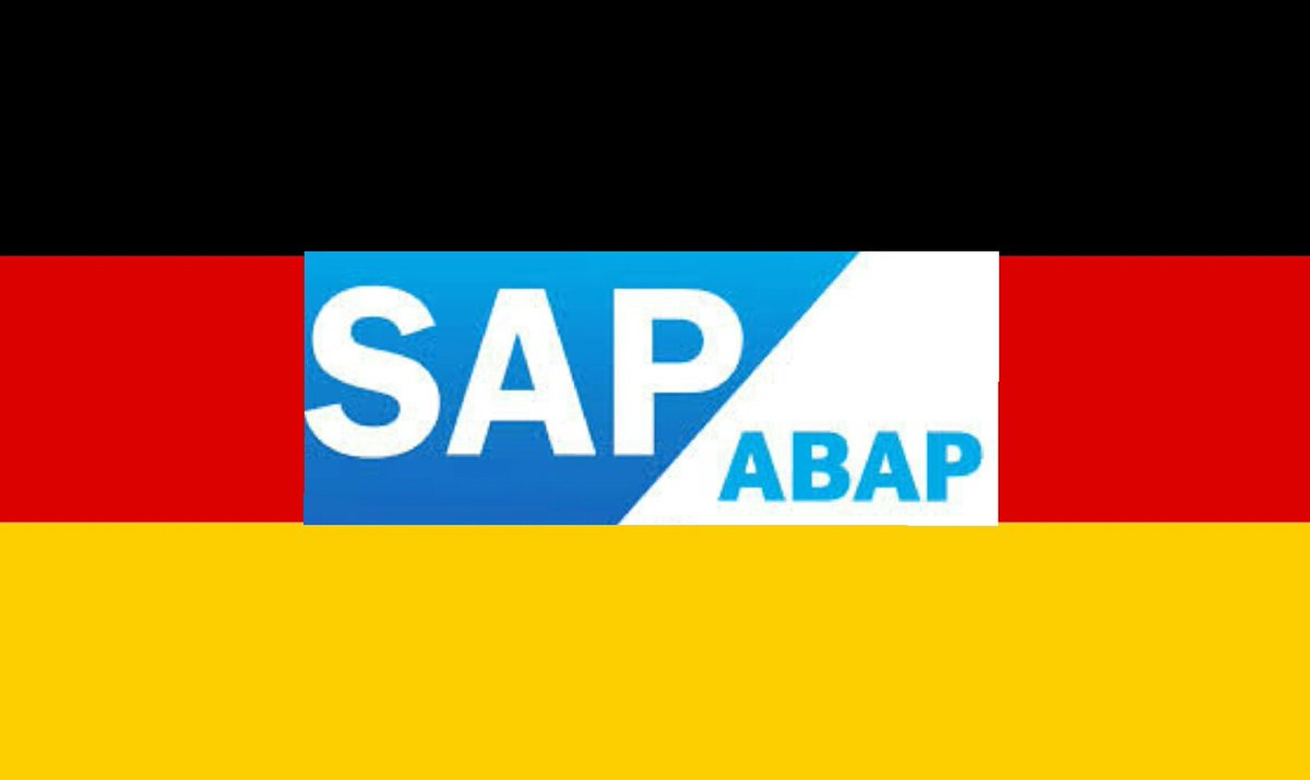 DACHSAP's tweet photo. If you're a fluent German speaking #SAPABAPDeveloper, I have a great FREELANCE role in Germany for you! Pls message me #SAP #ABAP #Developer https://t.co/RevBtSlOxE