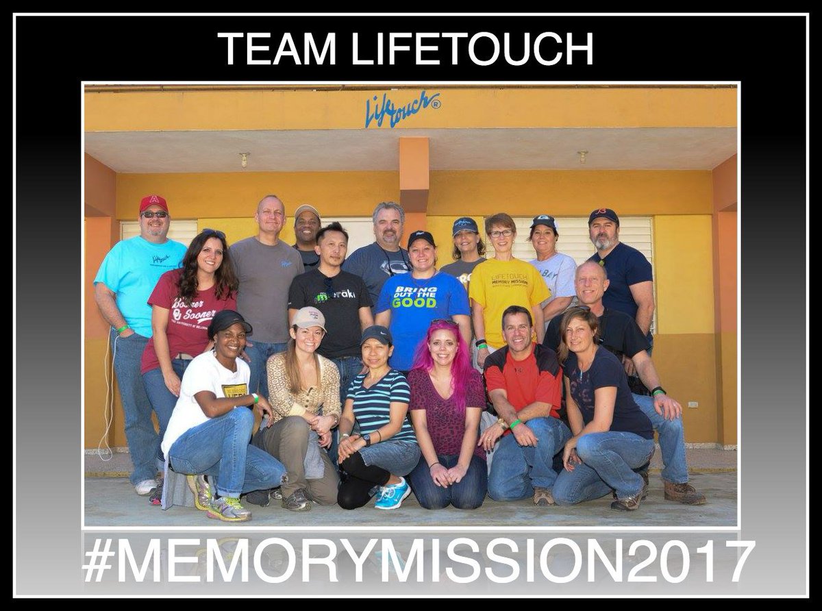 bjaj1's tweet photo. Thanks Team @Lifetouch for a great #MemoryMission2017 https://t.co/HjwiNsOdVt