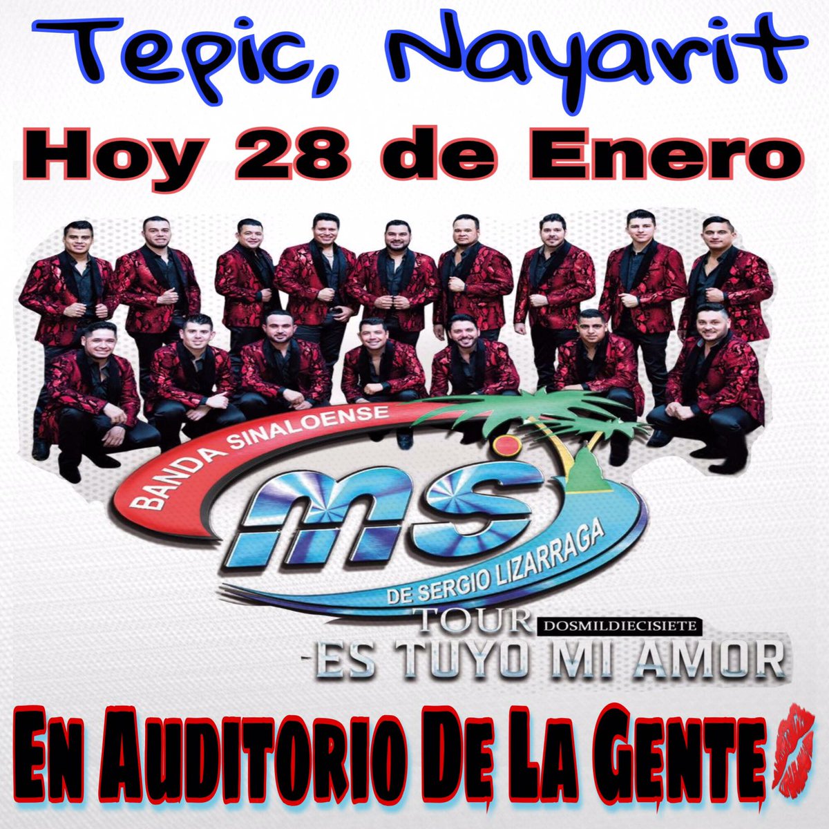 CarreSilvas's tweet photo. ❤HOY❤28 de ENERO 💋@BANDA_MS En #TepicNayarit #AuditorioDeLaGente
#TourEsTuyoMiAmor ❤💜
@alanywaloexcl 💋💅🏼@carloschollet @ANDRESBANDAMS https://t.co/zpGThxJmCC