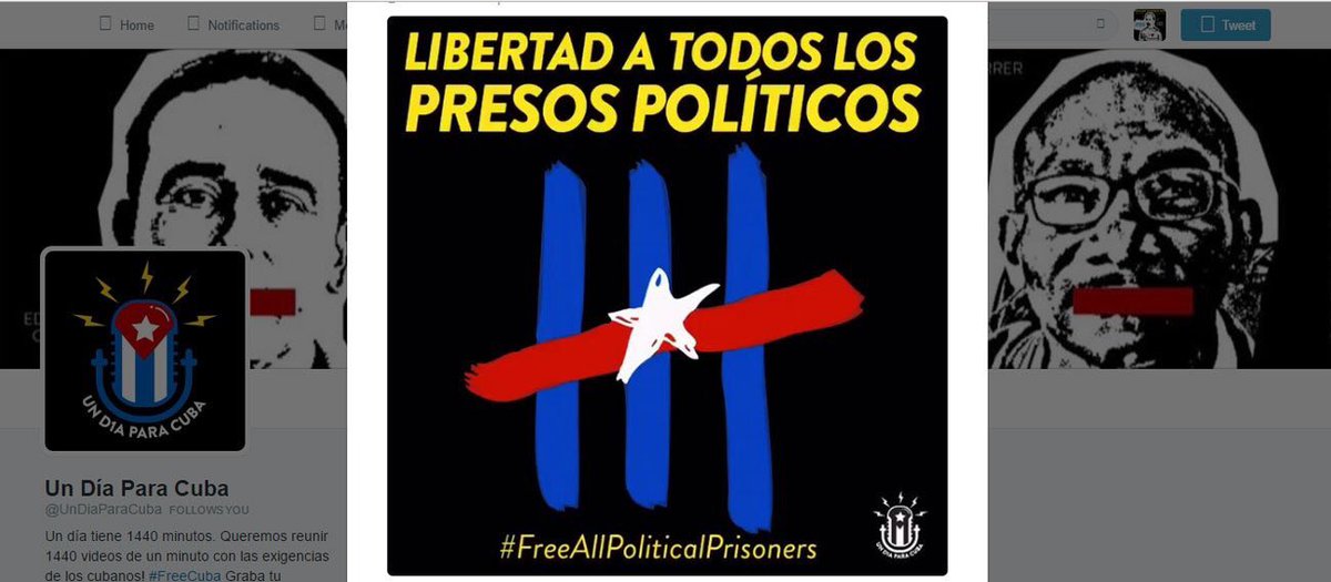 blogforcuba's tweet photo. #FreedomforCubans show your support https://t.co/iI1IW6TFRT