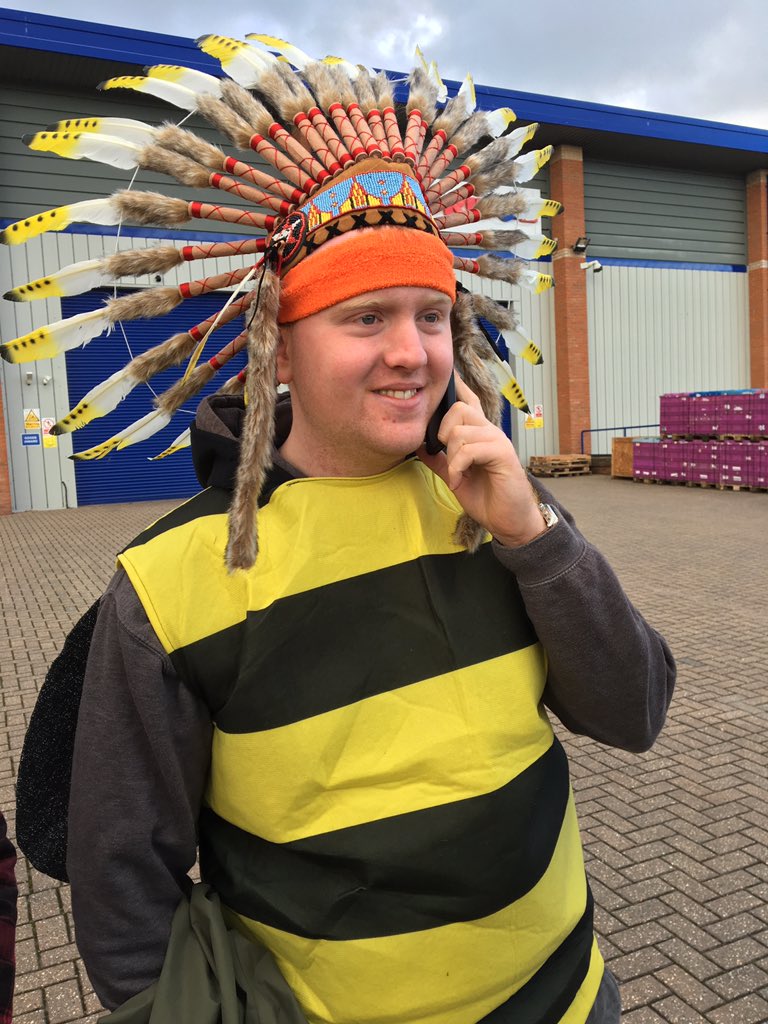 Saint_Ivey's tweet photo. @ExeterChiefs Adam Davies... conflicted stag. https://t.co/wdyEfUIx0X