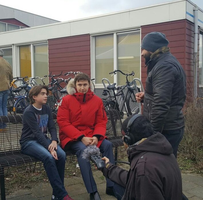 Vandaag met een remise mijn groepswinst in 3G <a href="/tatasteelchess/">Tata Steel Chess Tournament</a> ♜♘veilig gesteld🏆Daarna een interview met Karjakin voor TV Moskou. Kei gaaf 😀