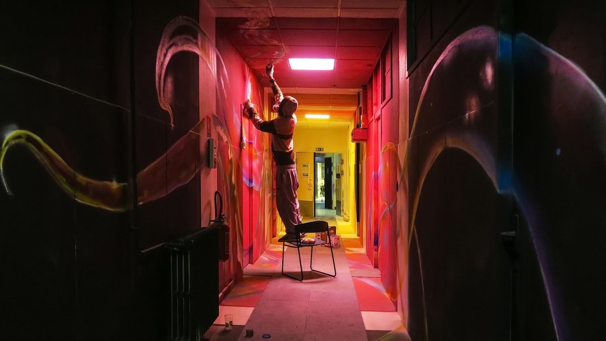 QueFaireAParis's tweet photo. 🖍 #StreetArt
Le @LAB14arturbain  nouvel espace de création atypique vous donne RdV dans le #14e 

🔎 https://t.co/1XHRM4fURv https://t.co/DK7u6aPFbR