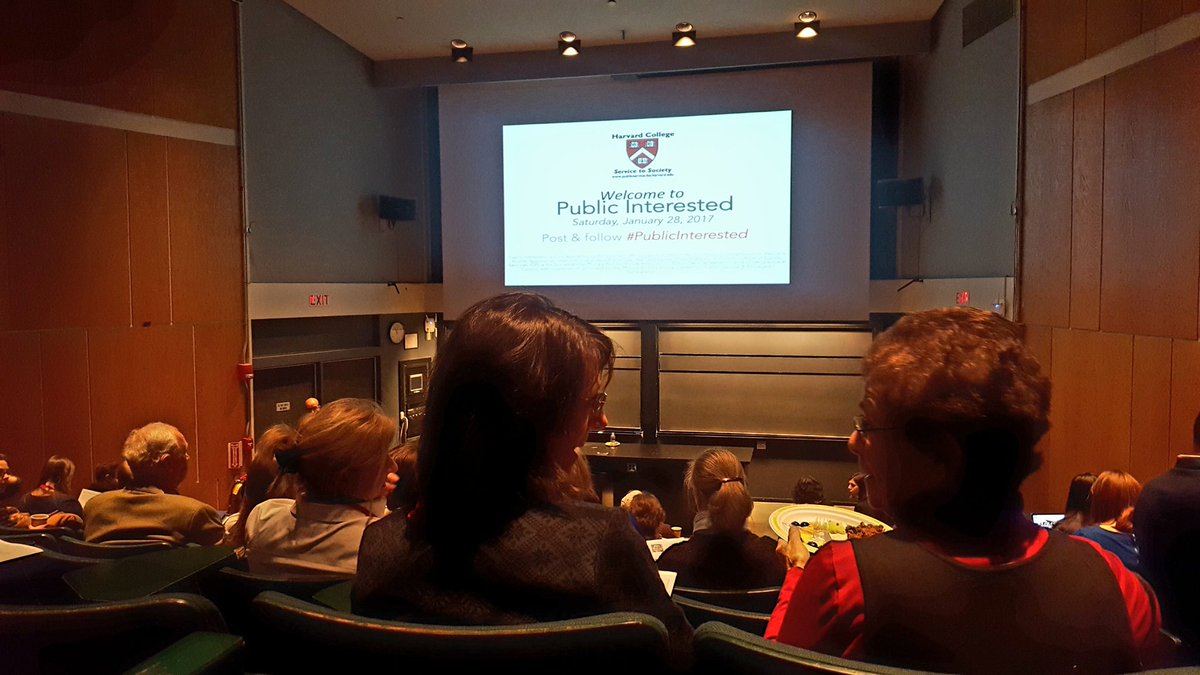 HarvardAlumni's tweet photo. #PublicInterested kicks off with @WhitneyBenns JD'15! https://t.co/PfDyNAFk47