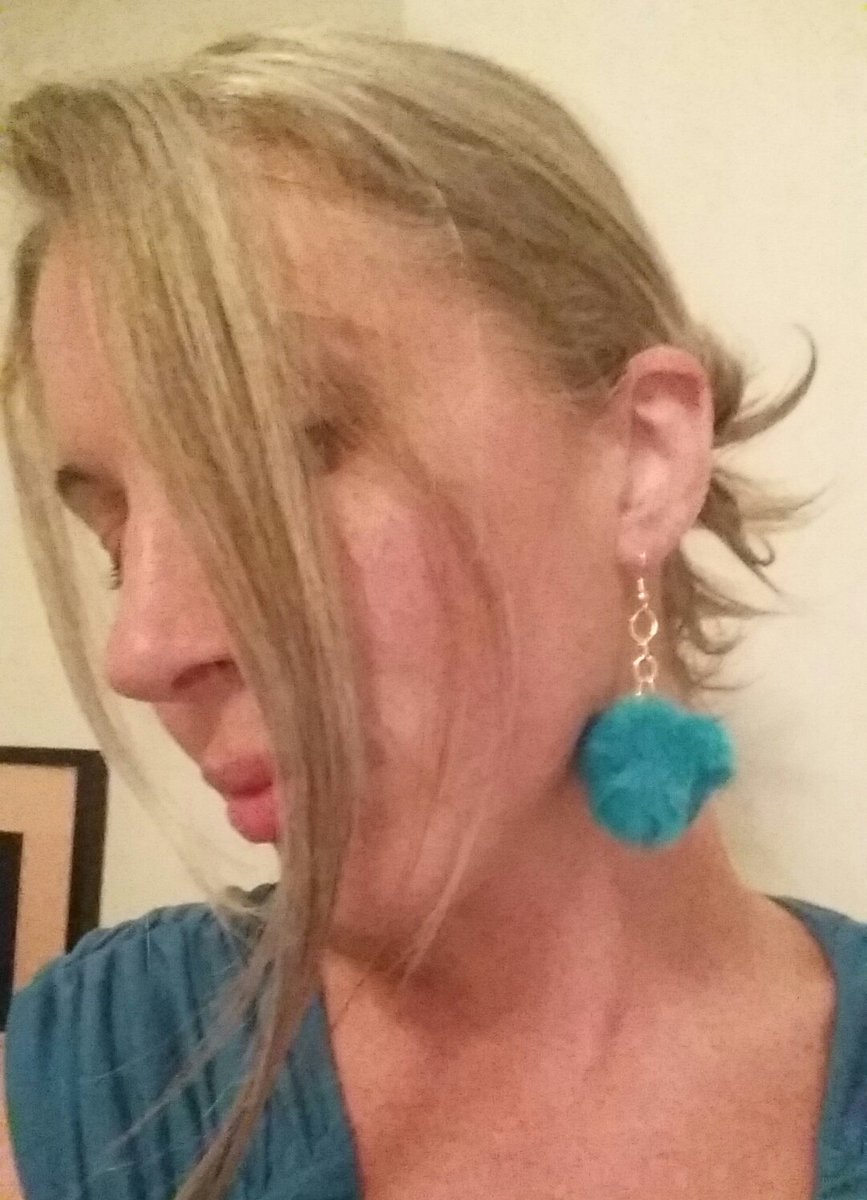 MsCarrMathStar's tweet photo. Handmade earrings from a young fashionista, first fashion gift from a student, intergenerational hobbying https://t.co/dZHsM1xUi3