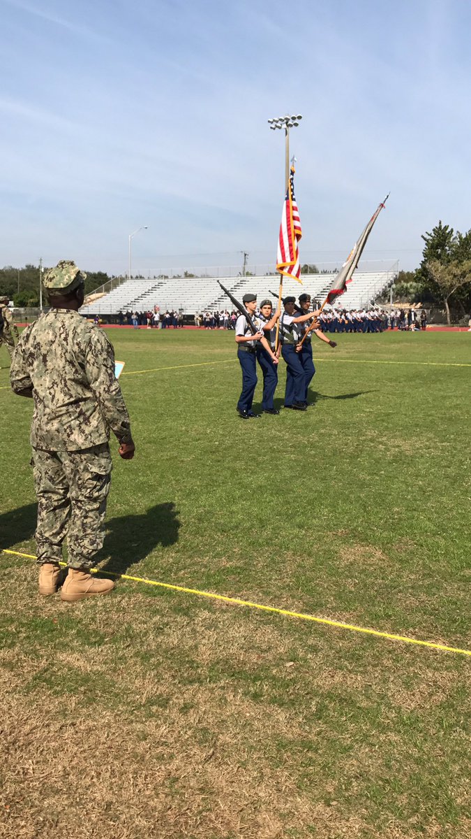 MSDJROTC1's tweet photo. Male Colorguard! https://t.co/tNfQUL4y8V