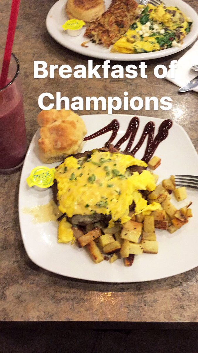 Time for some wheelin' this weekend! #breakfastofchampions