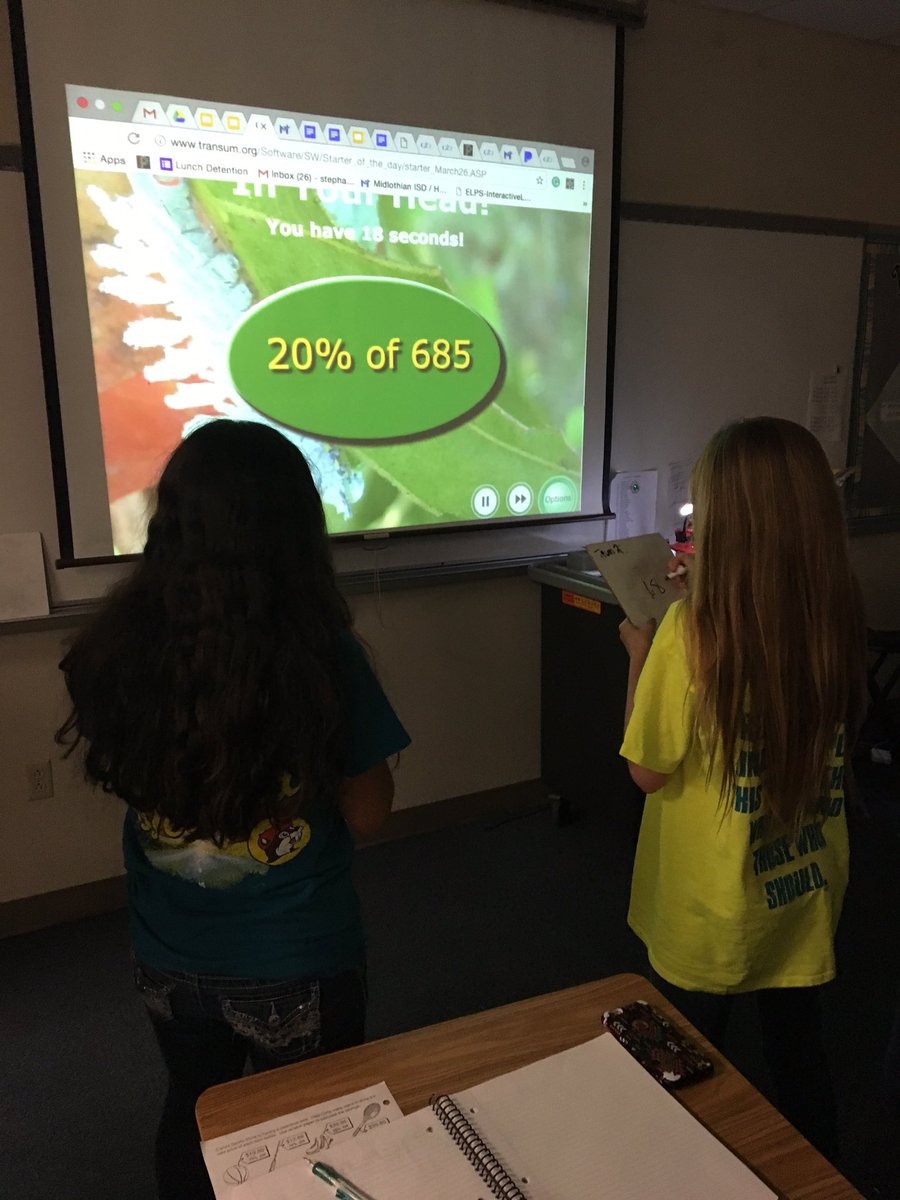 speltz_teach's tweet photo. Mental math showdown #fsmsmath #misdproud https://t.co/i55oMhPW1T