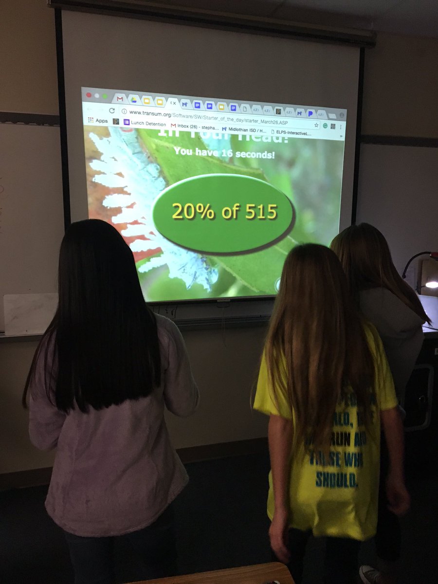 speltz_teach's tweet photo. Mental math showdown #fsmsmath #misdproud https://t.co/i55oMhPW1T