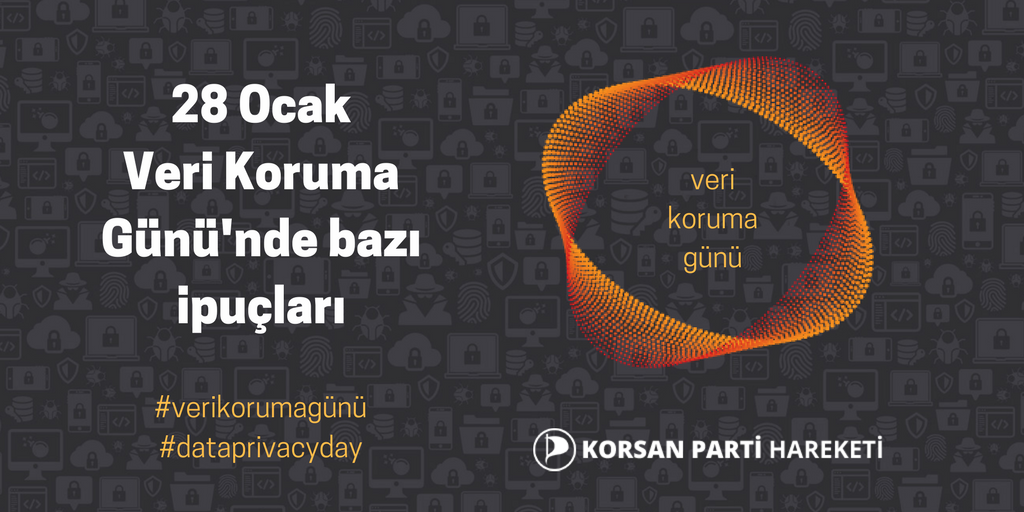 28 Ocak Veri Koruma Günü’nde bazı ipuçları #VeriKorumaGünü #DataPrivacyDay korsanparti.com/28-ocak-veri-k…