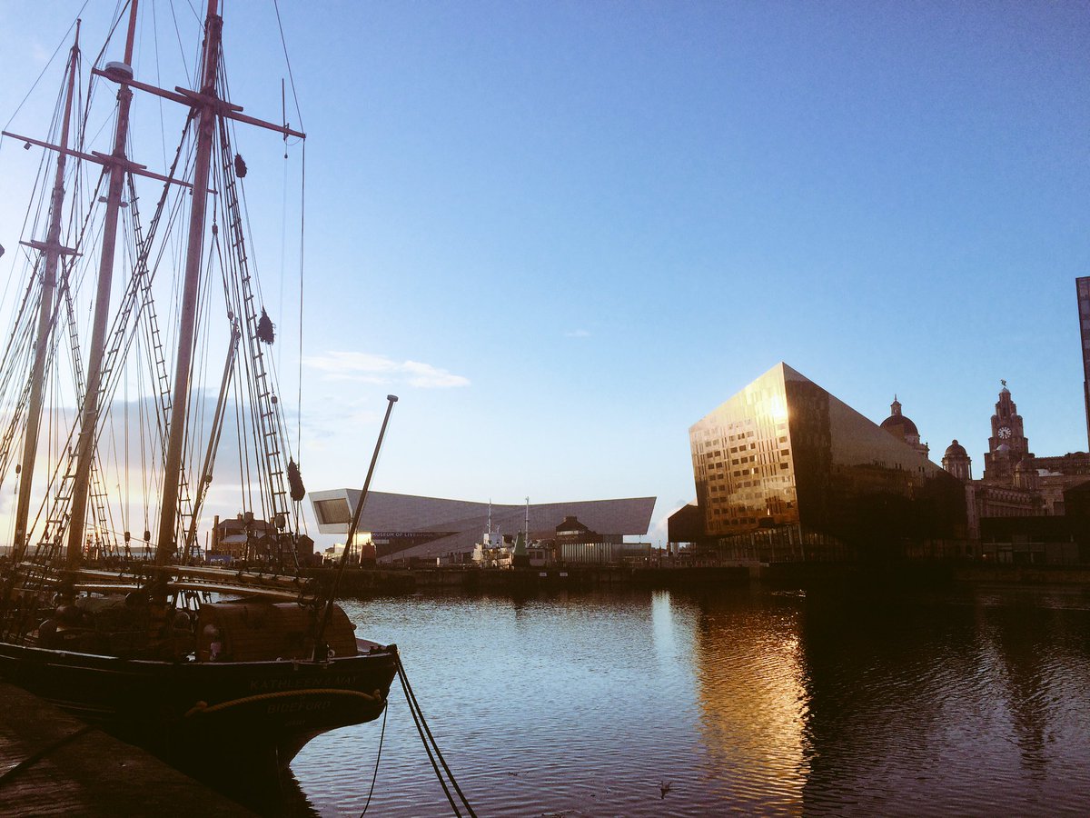 MaritimeJunkie's tweet photo. Oh @KMay1900 you beauty 😍⚓️ #Liverpool #tallship https://t.co/p7zpRKZXCj