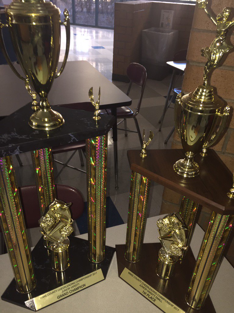 MsTYoungMath's tweet photo. MCHS JV Cheerleaders are Wake County Champions &amp; Grand Champions!! @MiddleCreekAD @GoMCHSCheer @WCPSS @mchsmustangs https://t.co/hrsfCEIYN4