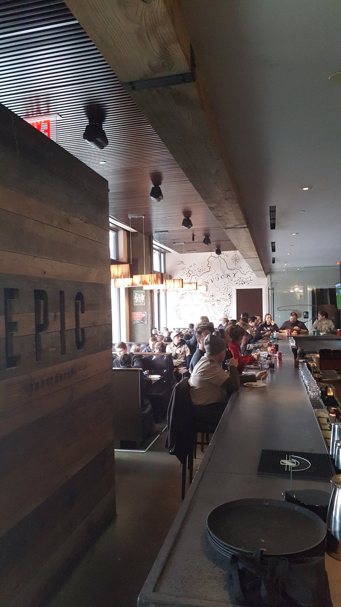 Feeding the Boy Scouts after their hard work at Arlington Cemetery this morning.