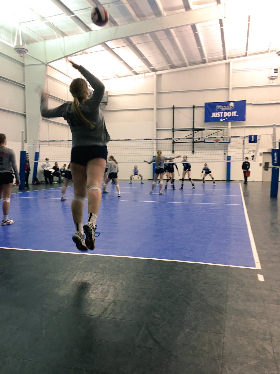 DeKalbVBall's tweet photo. Out supporting DeKalb VB in the off season. Anna Friedlund and team competing for 1st today! #BarbPride #BarbsNeverStop #VBallNeverStops https://t.co/tOFCMD7ZTK