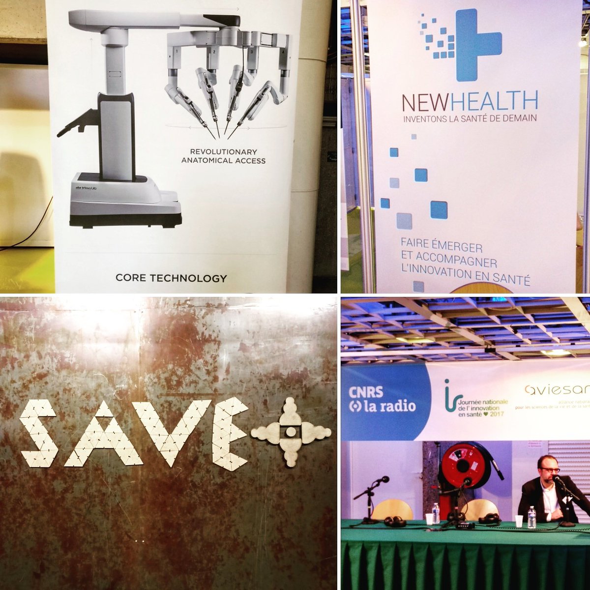 appliSavePlus's tweet photo. Save+ était présent cet après-midi au salon national de l'innovation de la santé #sante #technology #cnrs #innovation #daVinci #newHealth https://t.co/iYQ4cawCi5