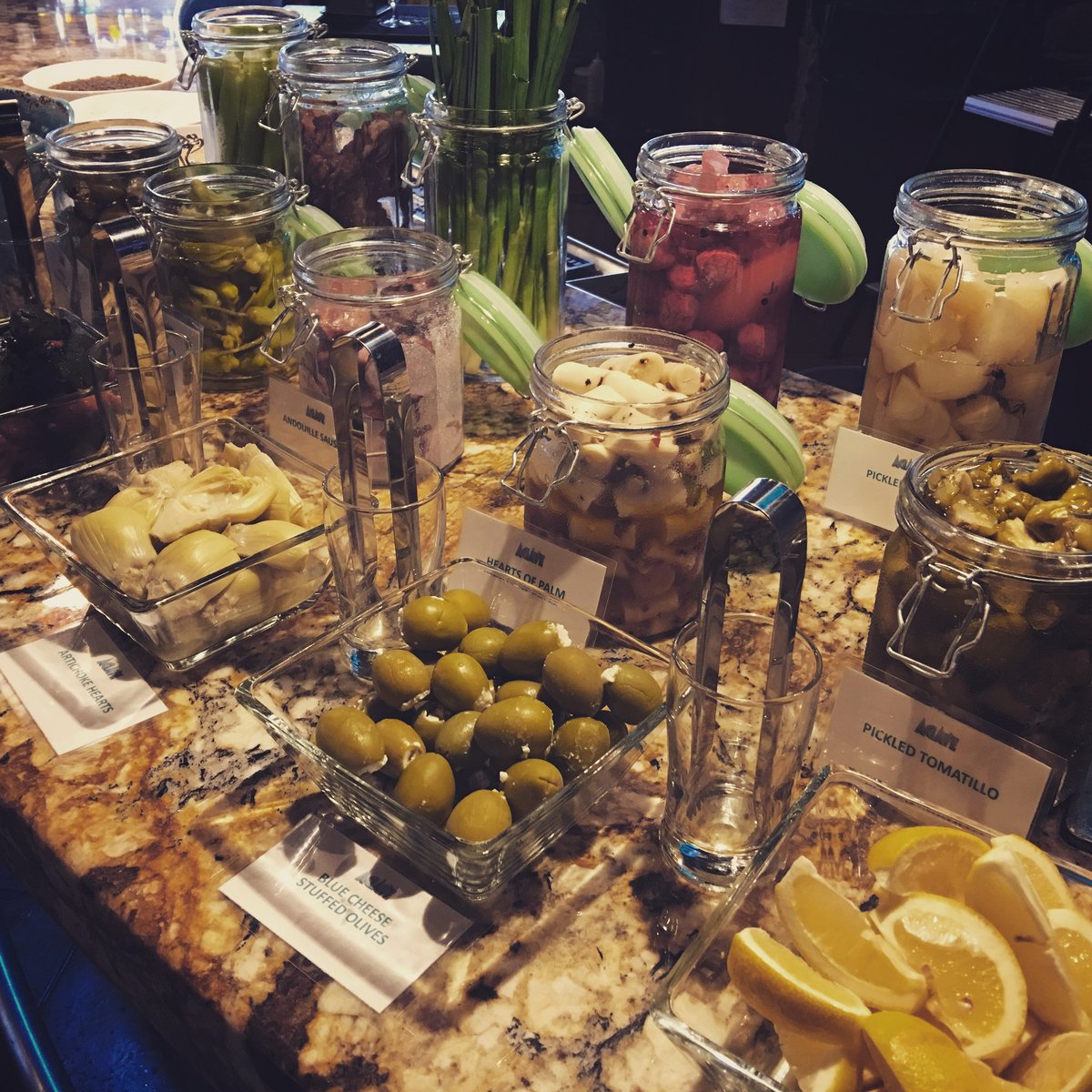 #JoinUs for #Brunch #EverySunday from 11am - 3pm! Enjoy our #BloodyMary bar and $5 #Mimosas and #Margaritas!