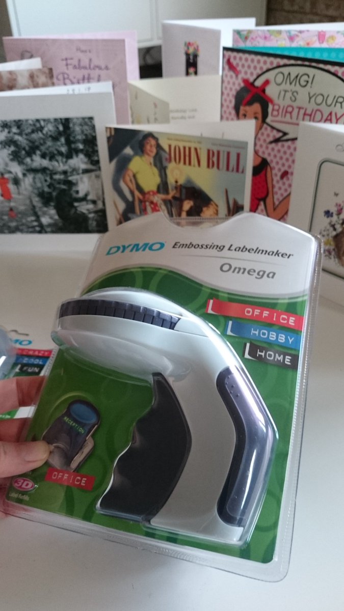 WightHot's tweet photo. It's my birthday and @virtualranger gave me one of these. Don't stand still suckers, or you'll be tagged! #LabelOn #HeritageSkills https://t.co/AlDtv9OxEo