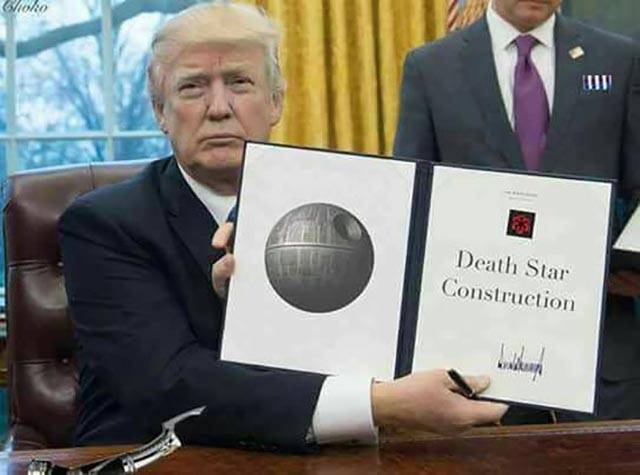 funnyordead_'s tweet photo. Donald Trump just signed another executive order. https://t.co/MaRXIhDnpv #DisFunOrUDie https://t.co/Ihe0Ma59cz