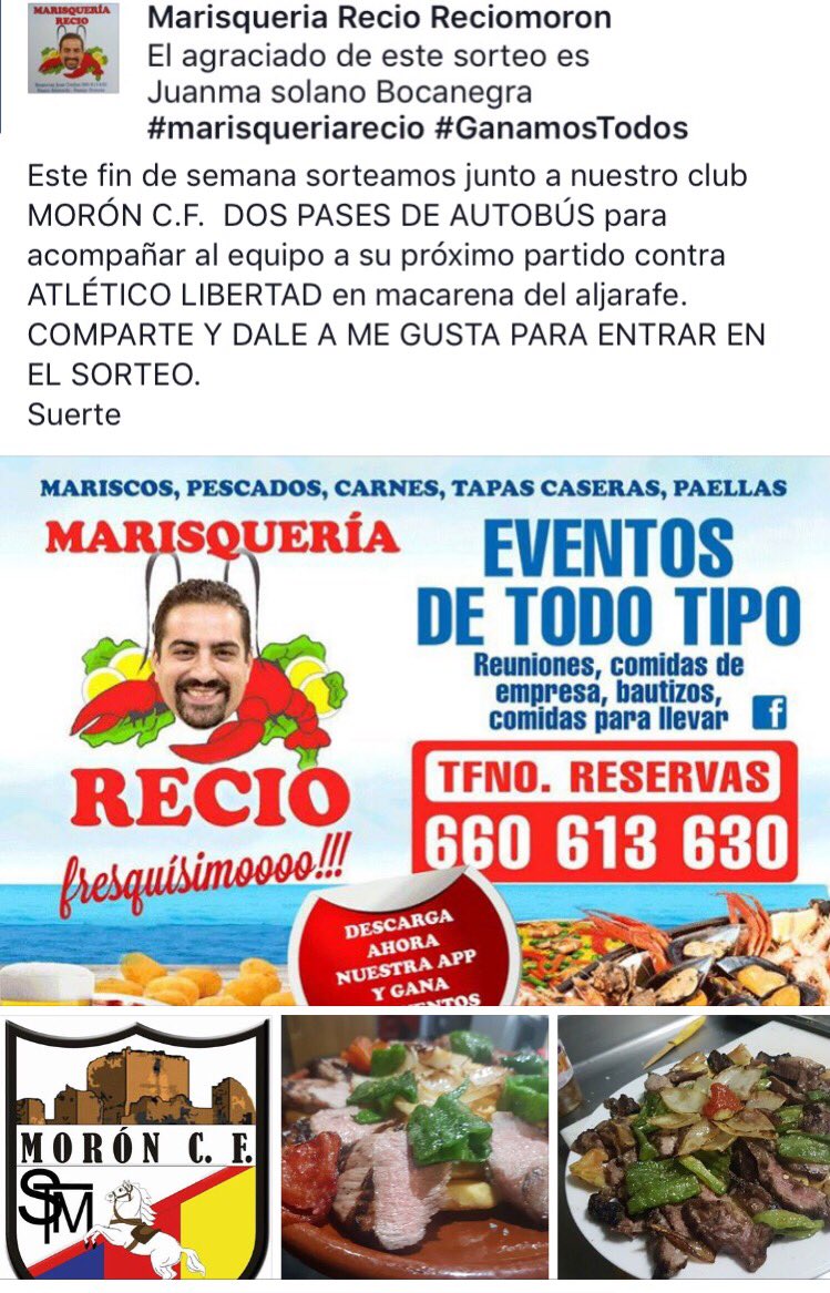 Morón C.F. tweet media