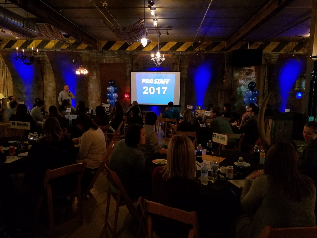 g_chov's tweet photo. PS MN Kick-off 2017! @ProStaffCareers #PSKickOff17 #GoProStaff #LifeTimeAgent https://t.co/K5iy9RIfQ5