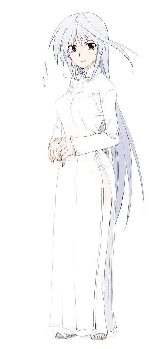チャイナドレスよりセクシーな衣装はアオザイ アオザイ画像まとめ Togetter
