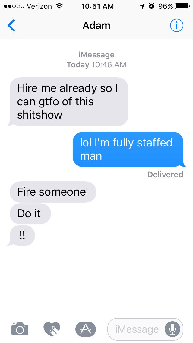 firewater82's tweet photo. I get messages like this almost on a daily basis #bossmanproblems https://t.co/8WWQKBpC4C