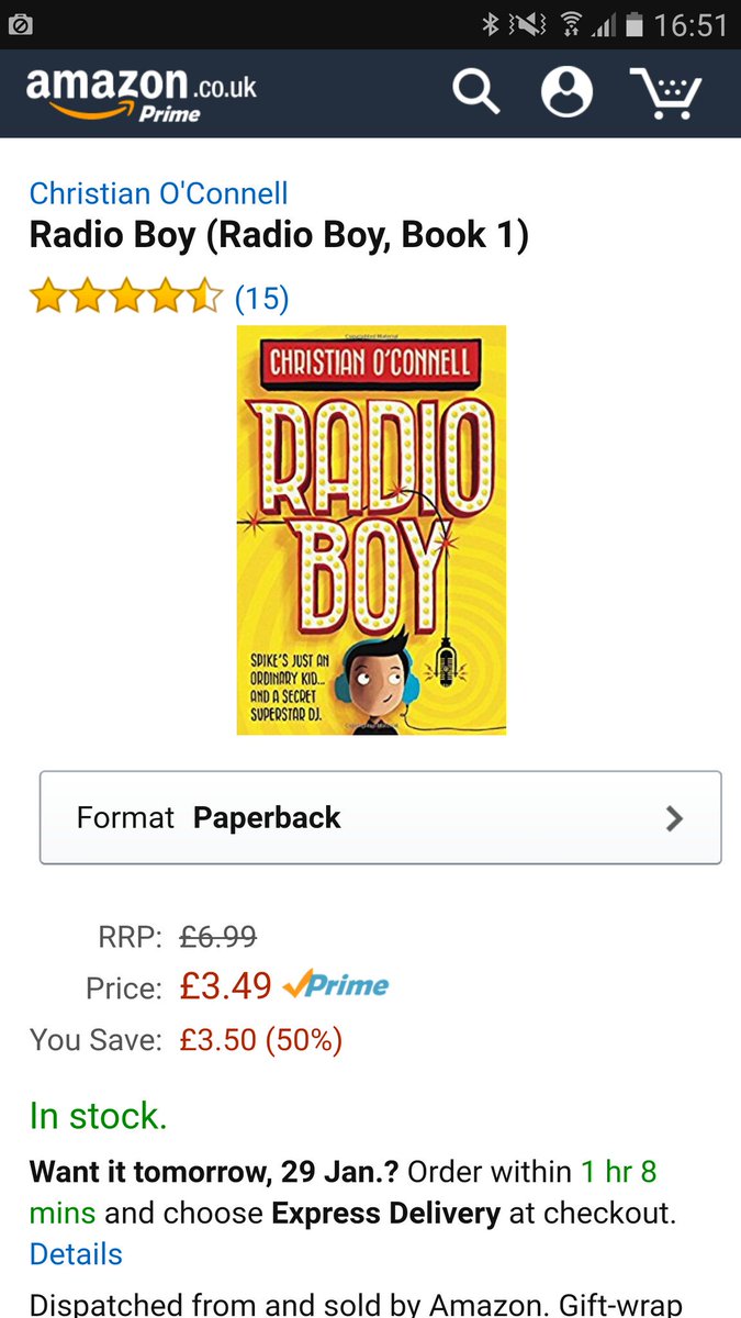 rantymcmoanface's tweet photo. Amazon got a bit keen with the discounting @OC?! Buying my copy now! #myweekendsorted ๐ https://t.co/S5iCH2TFbm