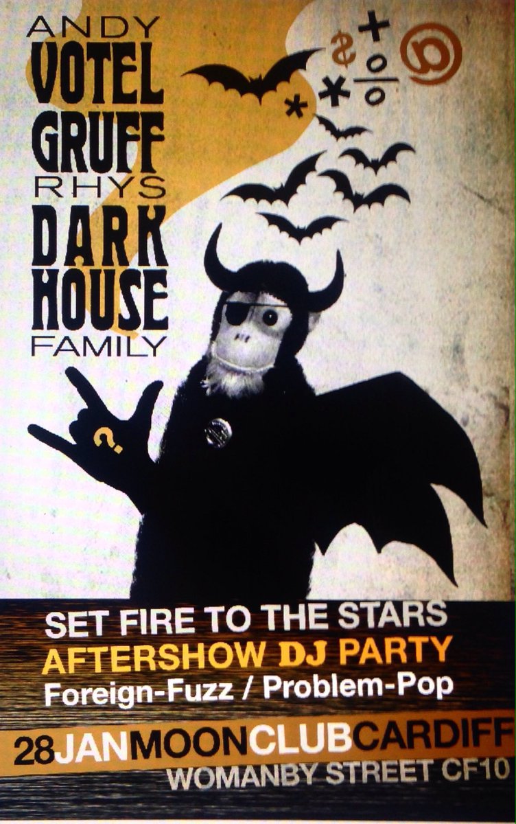 *SPECIAL ANNOUNCEMENT*
Our guest DJs tonight are GRUFF RHYS + ANDY VOTEL + DARKHOUSE FAMILY!!
11.30pm/4am after our alldayer
FREE ENTRY! x