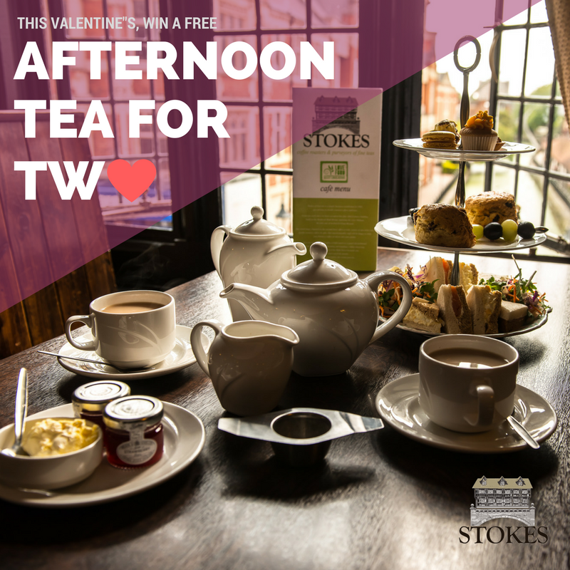 StokesCoffee's tweet photo. Win a FREE Afternoon Tea for Two!* Head on over to Facebook ( https://t.co/asT7XfcpXG ) and share/like the post to enter.  #Competition https://t.co/QDM26sJi1L