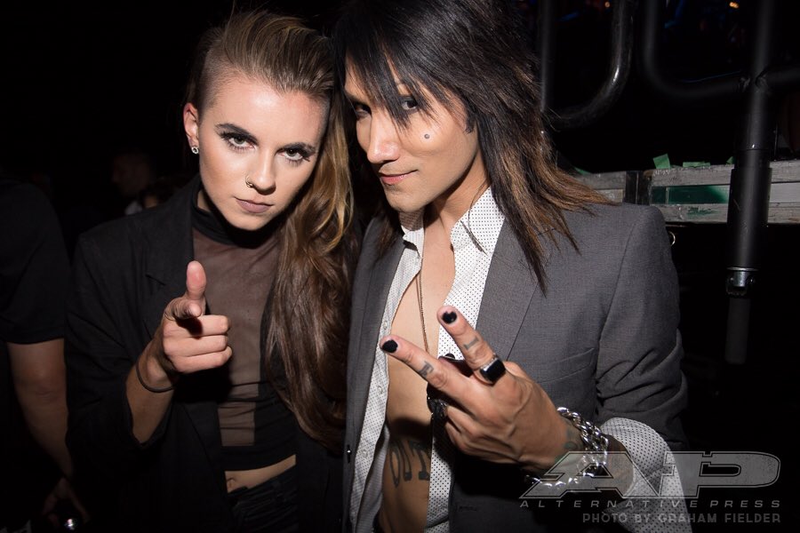 AltPress's tweet photo. Happy Birthday to @AshleyPurdy of @blackveilbrides 🤘 

📷: @GRAHAMFIELDER https://t.co/5Oiec0uu3D