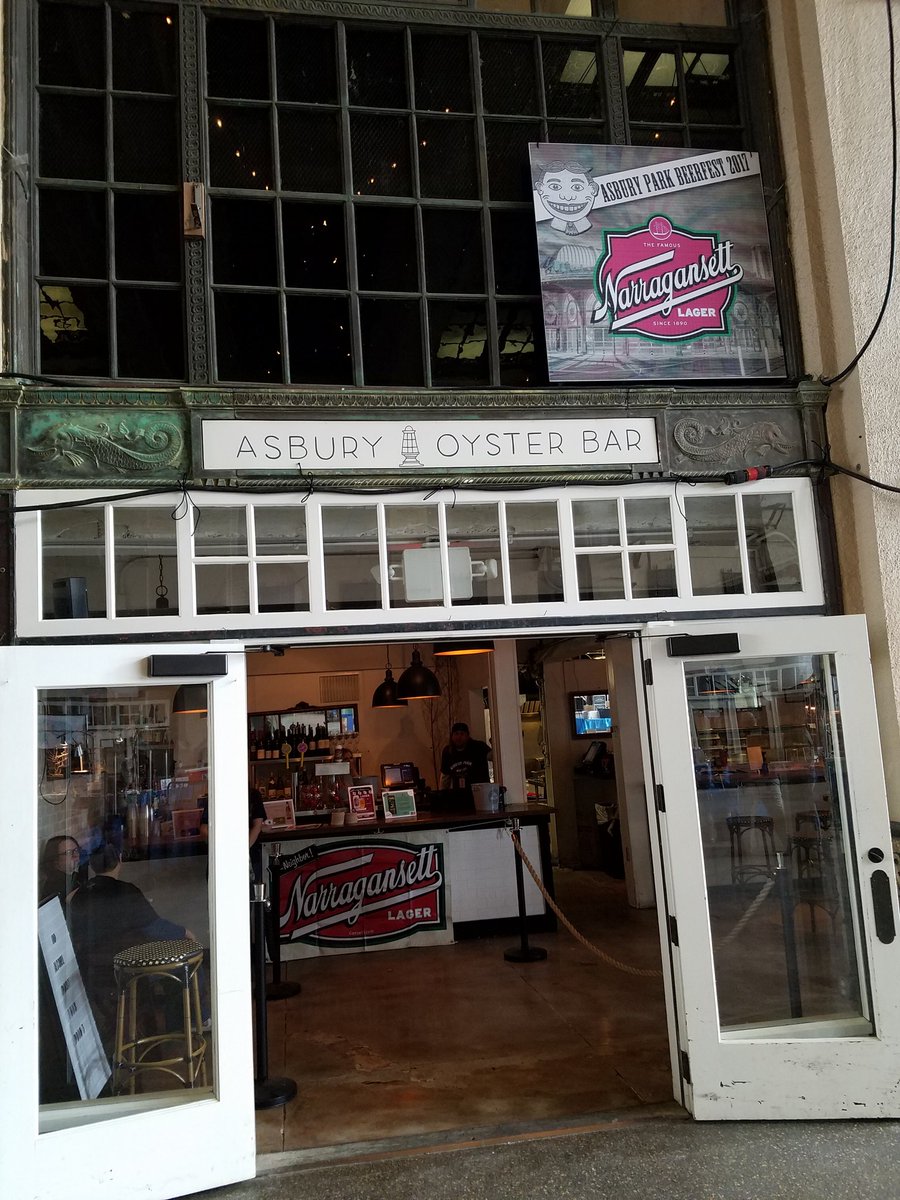 gansettnjphilly's tweet photo. @APBeerfest @Gansettbeer is ready to get this party started. Check us out in The Asbury Oyster Bar! @ShorePointDist #CrushItLikeQuint https://t.co/3vc903Ir8i