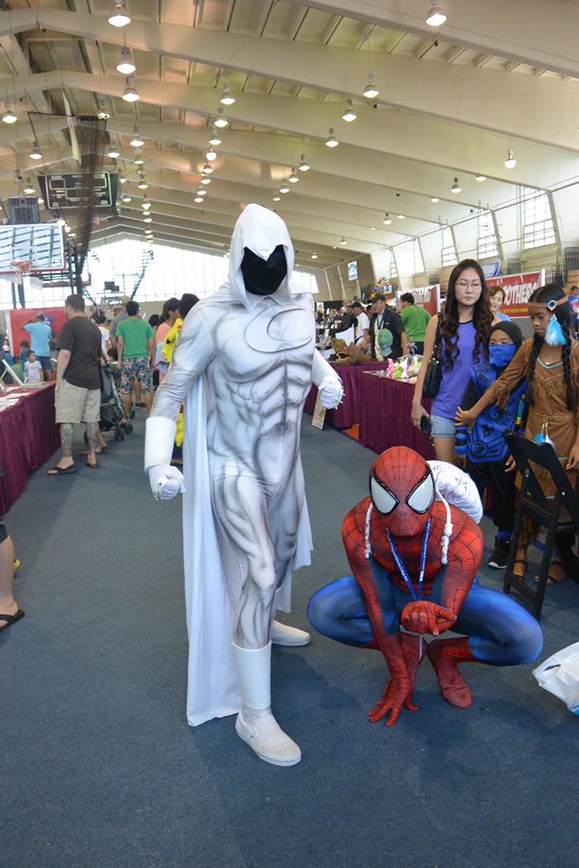 StephenMoss10's tweet photo. Welcome to Japan #Moonknight, hope you suvive!  #OKCC #Cosplay https://t.co/gLbalBaedq