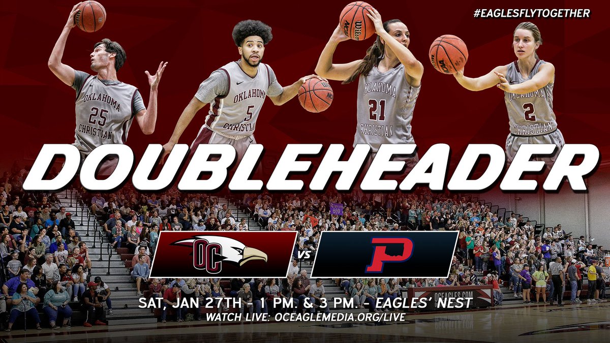 OCEagles's tweet photo. It's GAMEDAY! Come support @ocladyeagles and @OCeagleBBall today against Panhandle State! #EaglesFlyTogether https://t.co/xhJRc52s2J