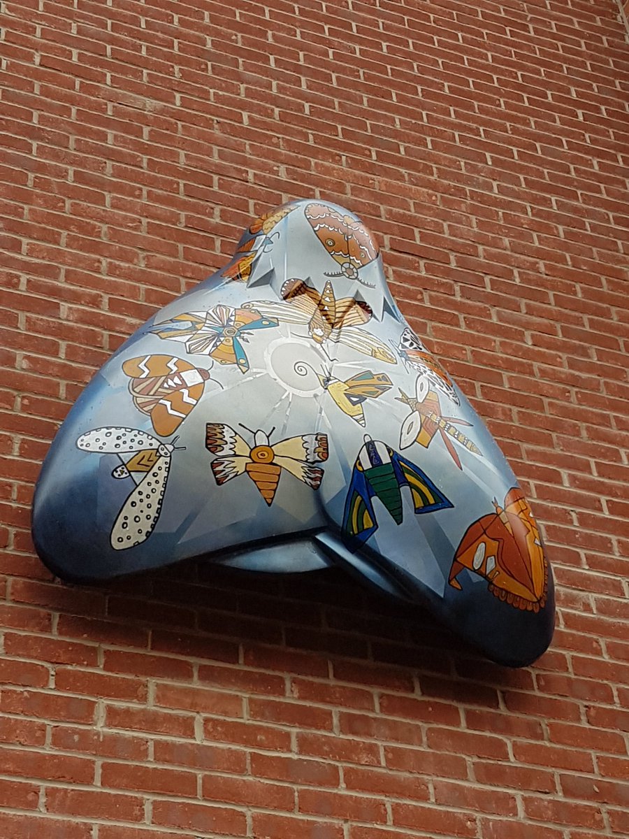 arttrailproject's tweet photo. We found a beautiful moth from the #AMothForAmy #ArtTrail out and about today in Beverley, East Yorkshire! https://t.co/hGas6HW5iA https://t.co/SNvNCEDnKF