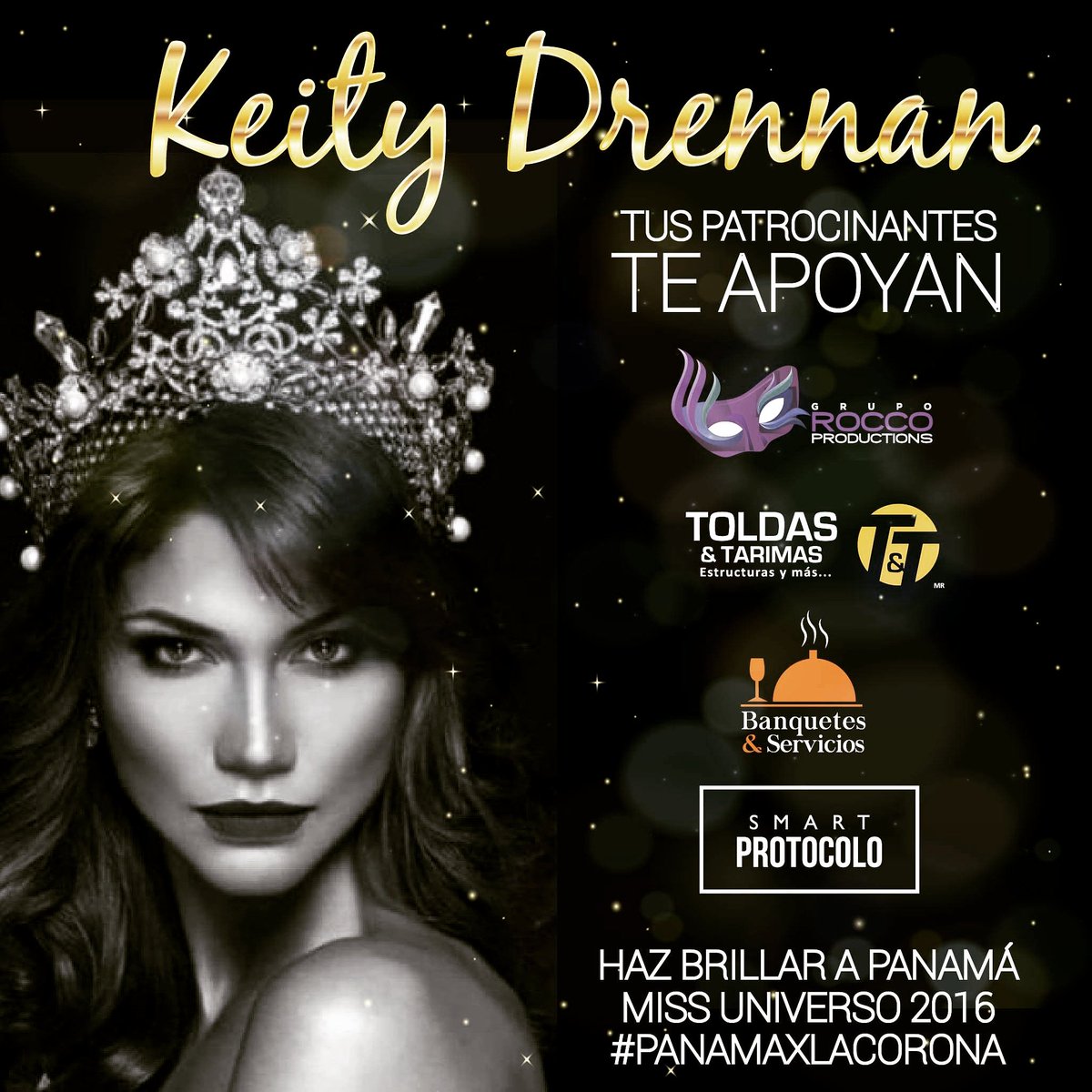 smartprotocolo's tweet image. Este Domingo es el Miss Universo 2017 y desde Panamá enviamos todo nuestro apoyo y un abrazo fraternal lleno de buena vibra ⭐